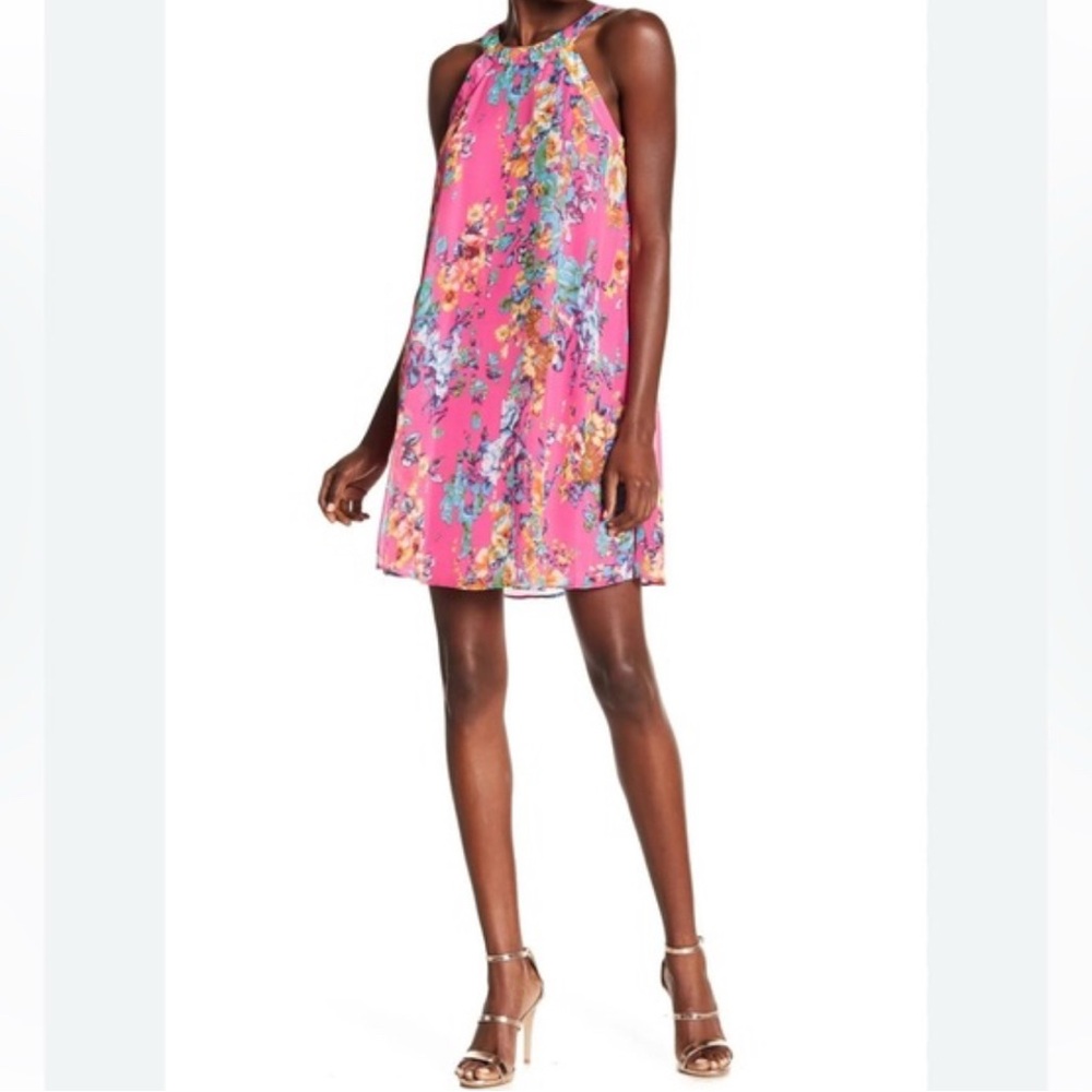 Betsey Johnson Floral‎ Sleeveless Dress